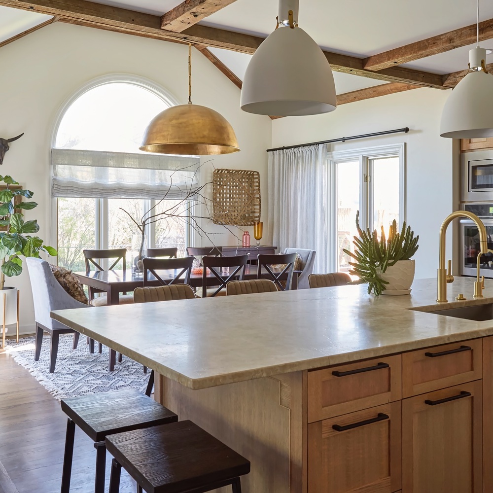 Kitchen, luxury renovation and interior design by Martire Custom Homes