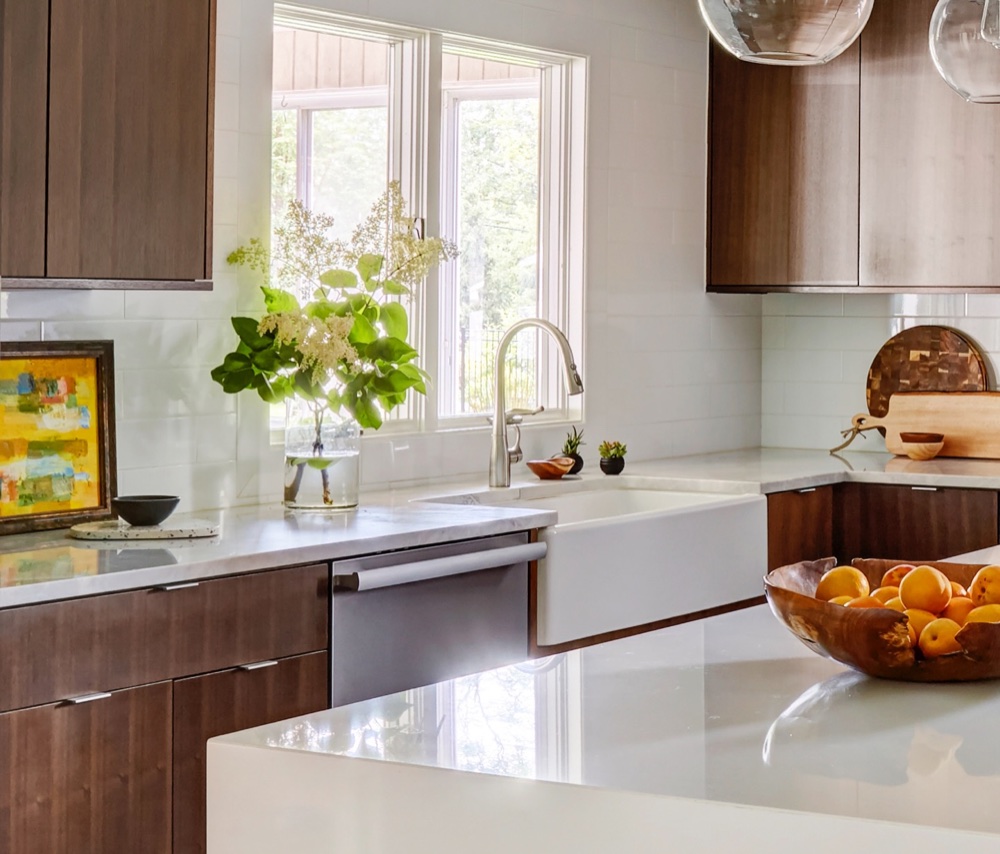 Kitchen, luxury renovation and interior design by Martire Custom Homes