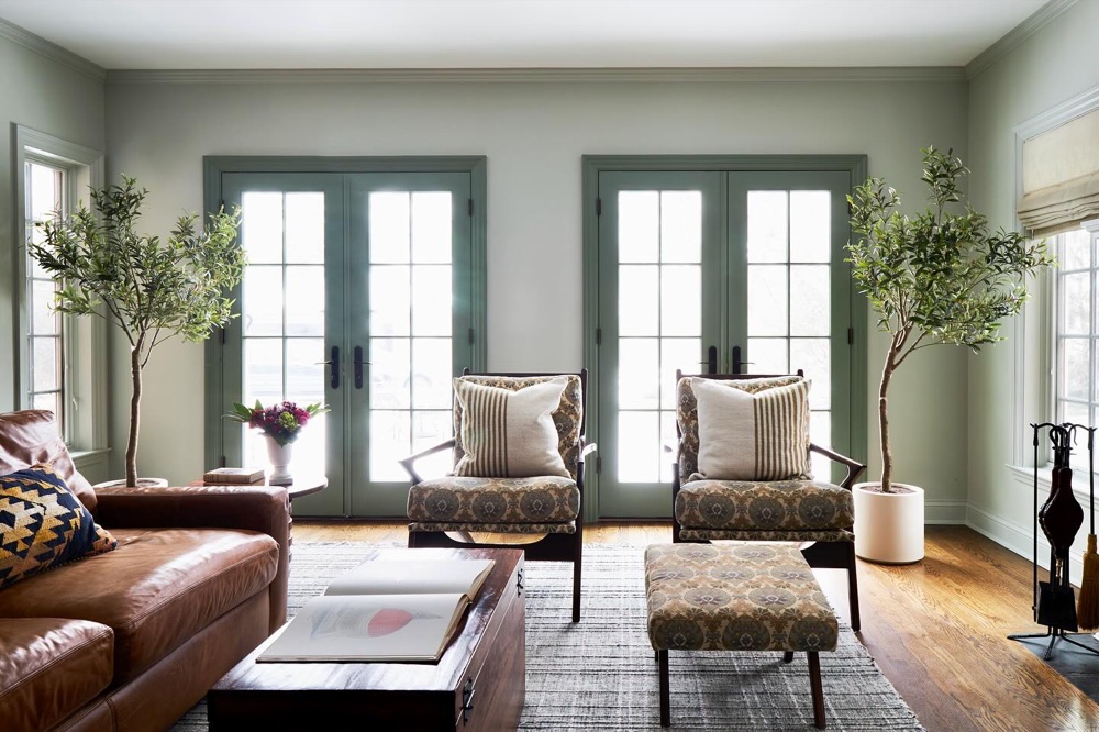Living room, luxury renovation and interior design by Martire Custom Homes