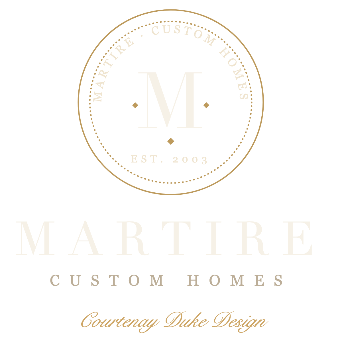 Martire Custom Homes, Courtenay Duke Design, established 2003